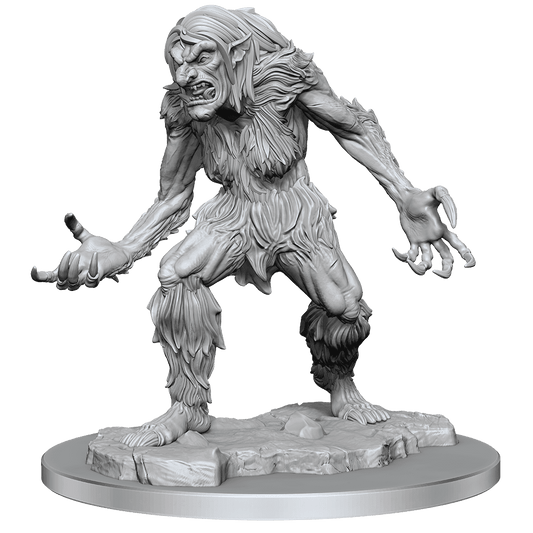 D&D: Nolzur's Marvelous Miniatures - Ice Troll (Paint Night Kit) - 