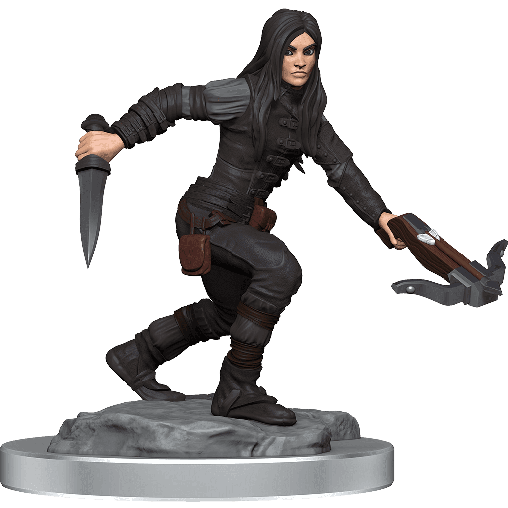 D&D: Nolzur's Marvelous Miniatures - Half-Elf Rogue Female - 