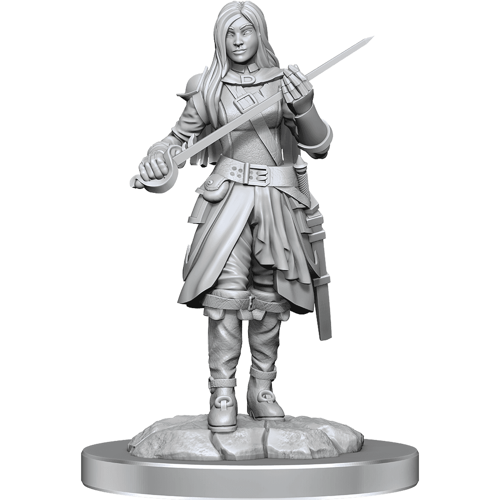 D&D: Nolzur's Marvelous Miniatures - Half-Elf Rogue Female - 