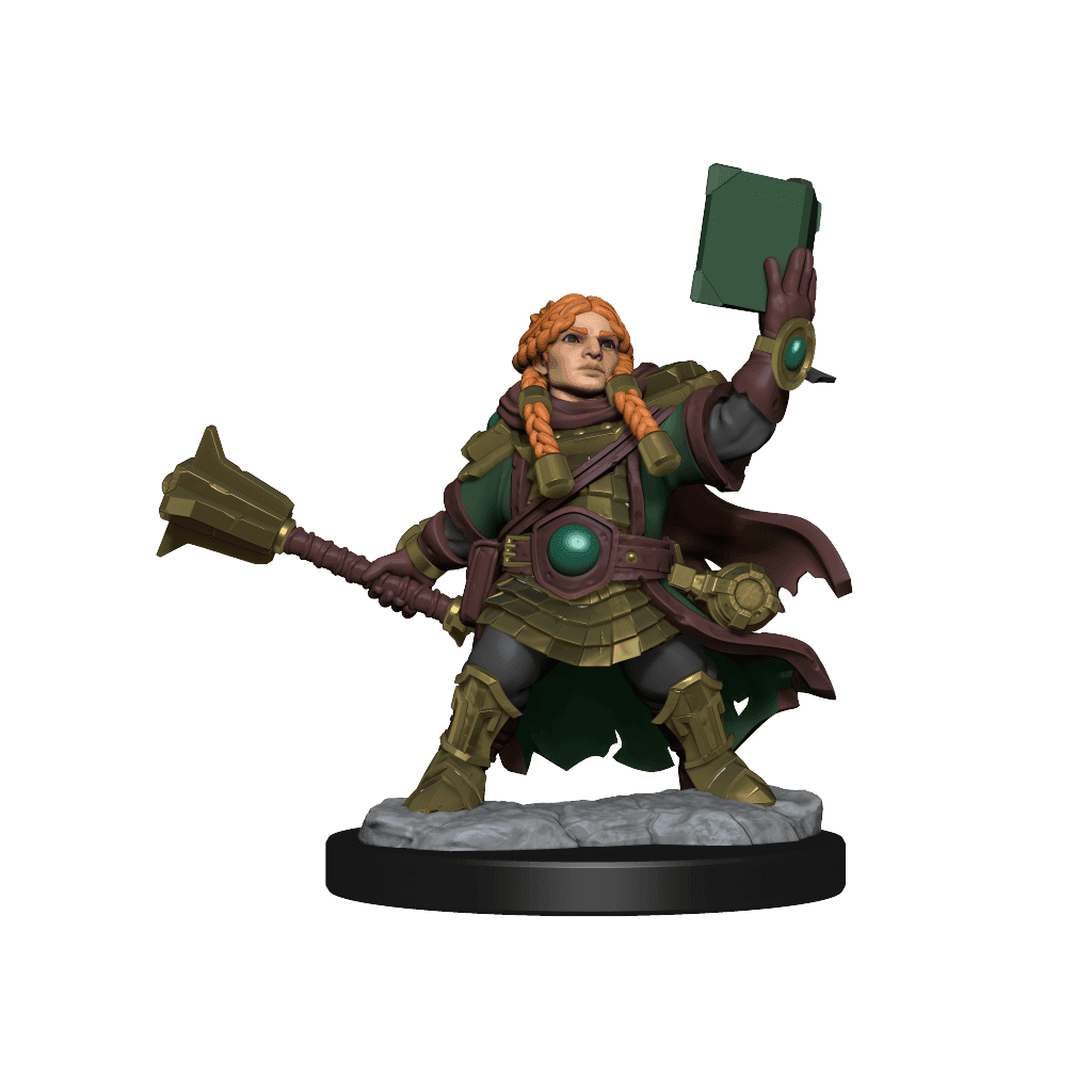 D&D: Frameworks - Dwarf Cleric Female - 