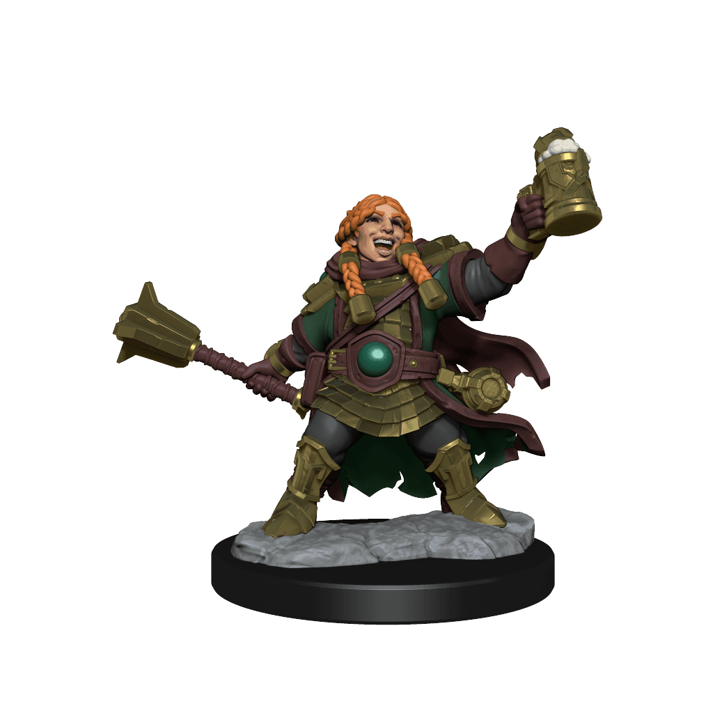 D&D: Frameworks - Dwarf Cleric Female - 