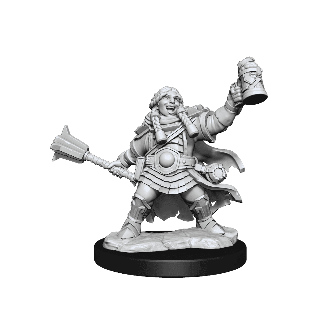 D&D: Frameworks - Dwarf Cleric Female - 