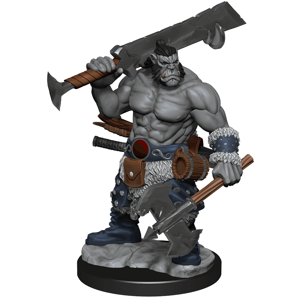 D&D: Frameworks - Orc Barbarian Male - 