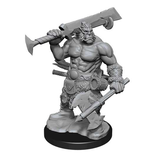 D&D: Frameworks - Orc Barbarian Male - 
