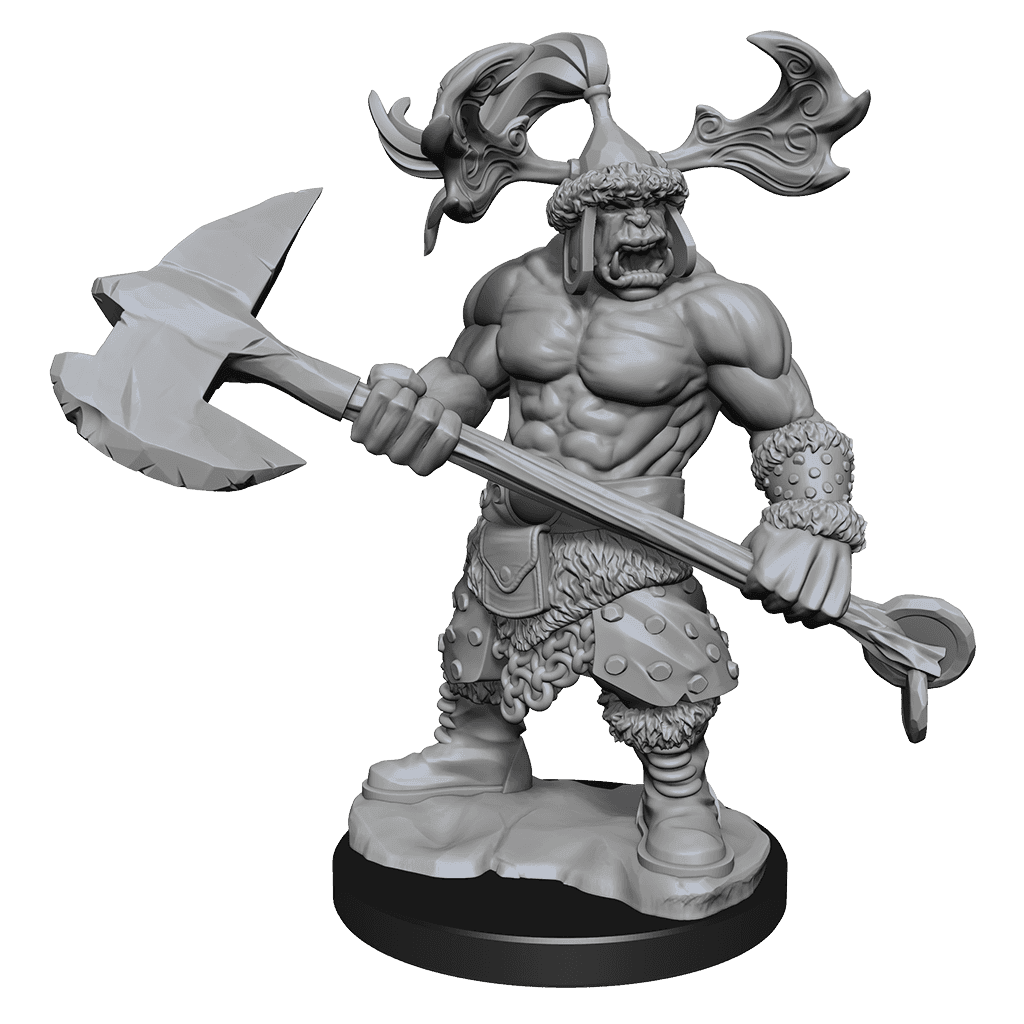 D&D: Frameworks - Orc Barbarian Male - 