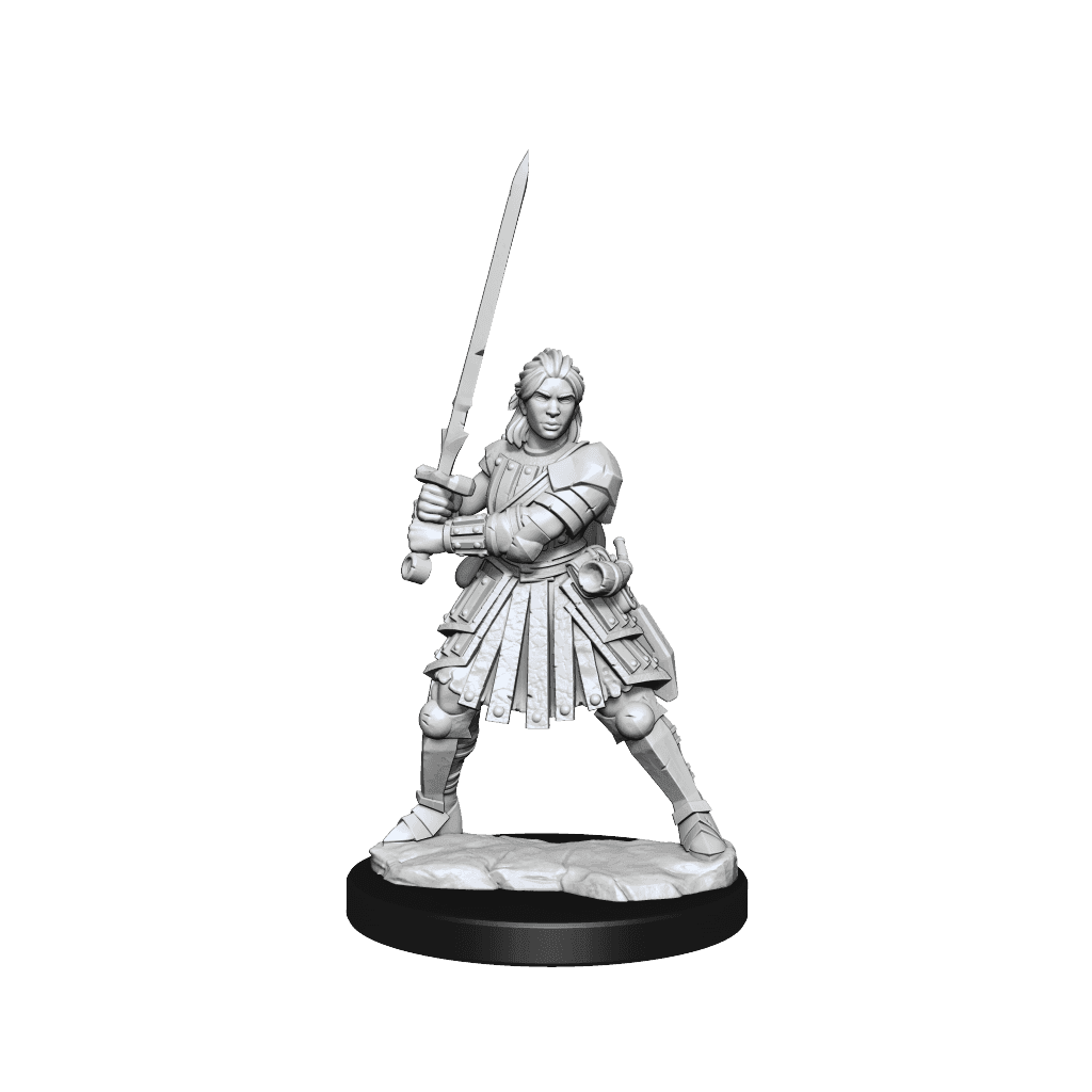 D&D: Frameworks - Human Fighter Female - 