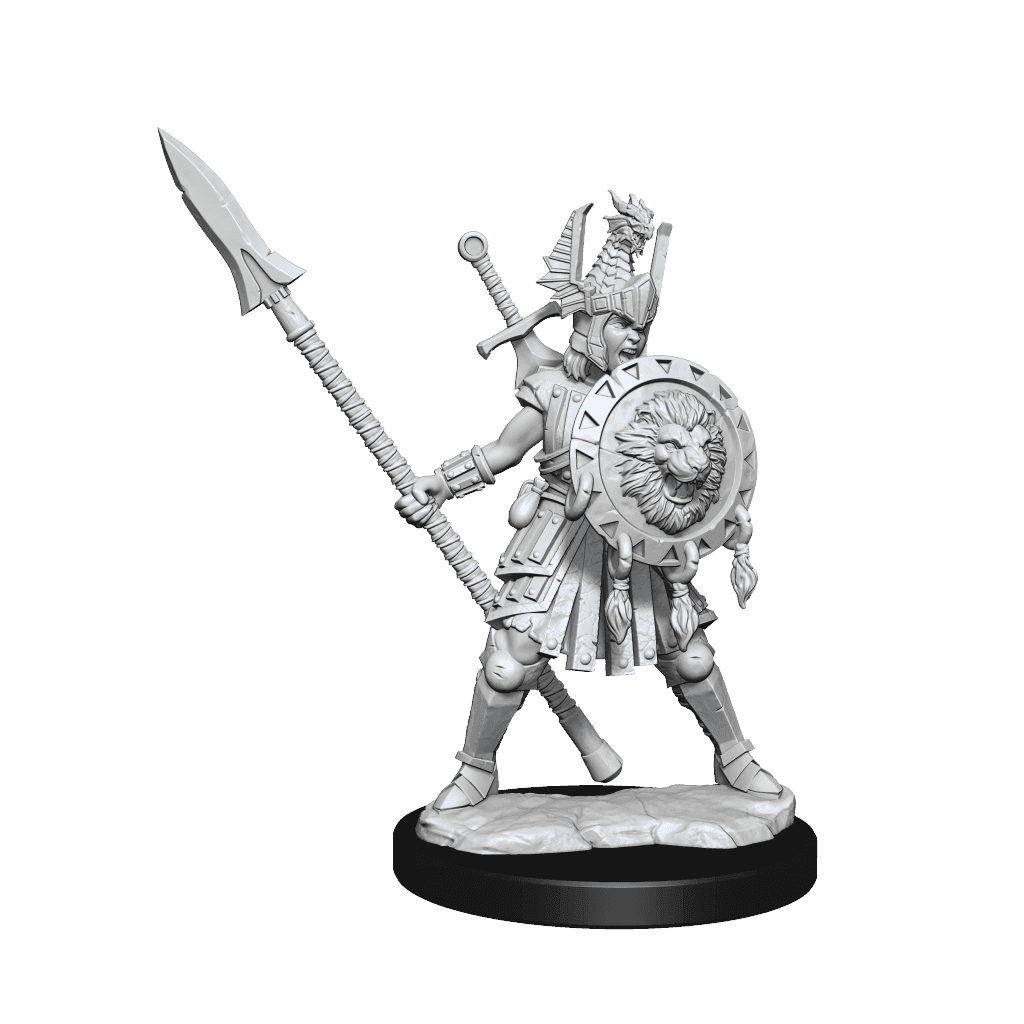 D&D: Frameworks - Human Fighter Female - 