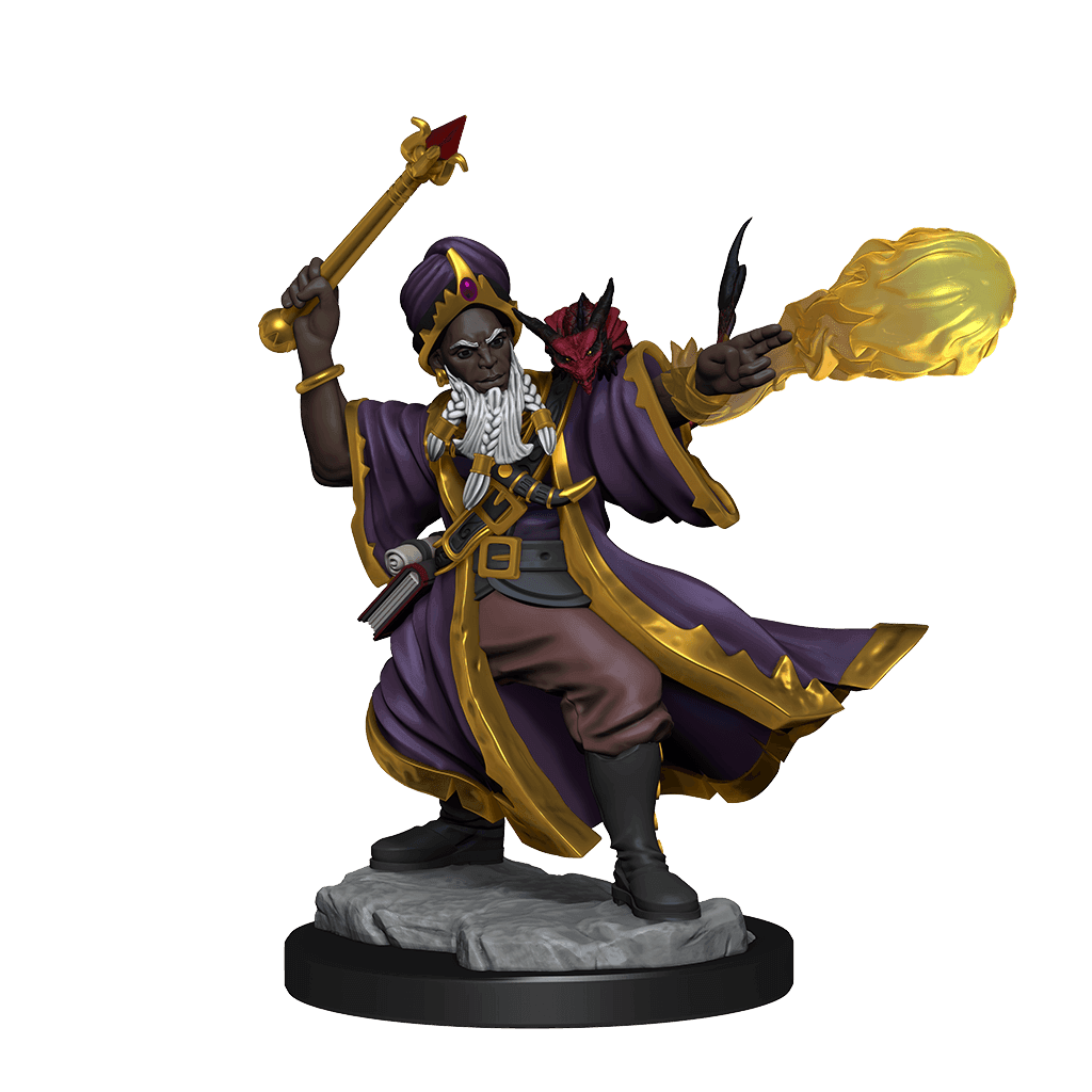 D&D: Frameworks - Human Wizard Male - 