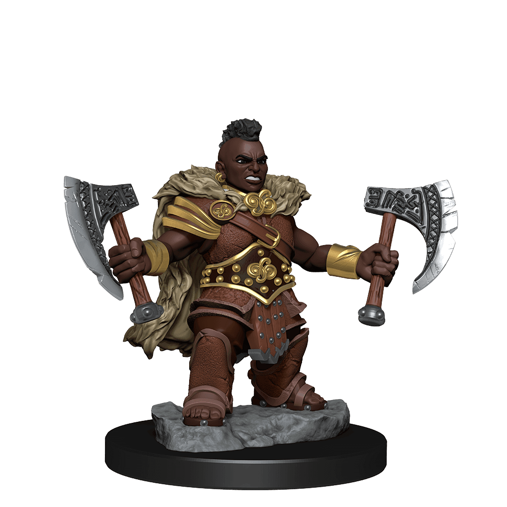 D&D: Frameworks - Dwarf Barbarian Female - 