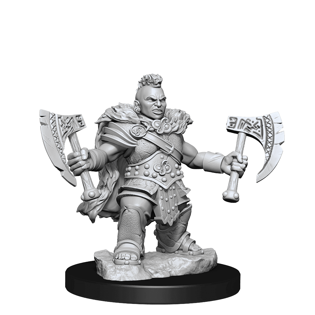 D&D: Frameworks - Dwarf Barbarian Female - 