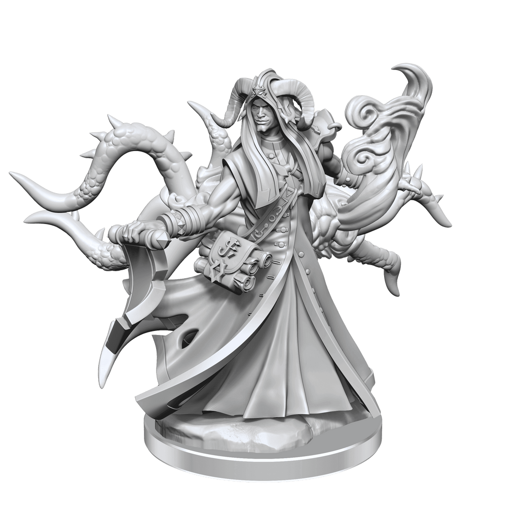 D&D: Frameworks - Tiefling Warlock Male - 