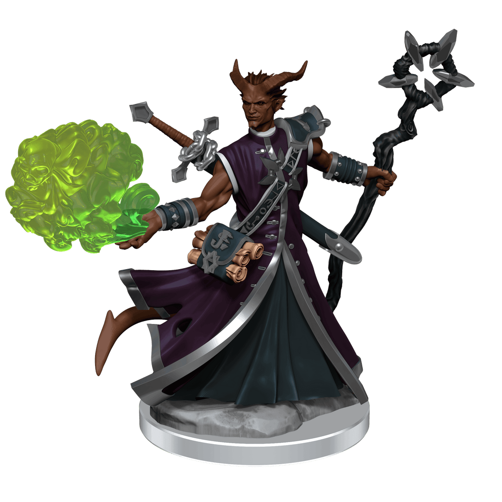 D&D: Frameworks - Tiefling Warlock Male - 
