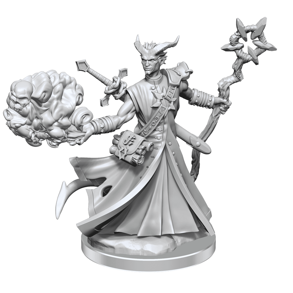 D&D: Frameworks - Tiefling Warlock Male - 