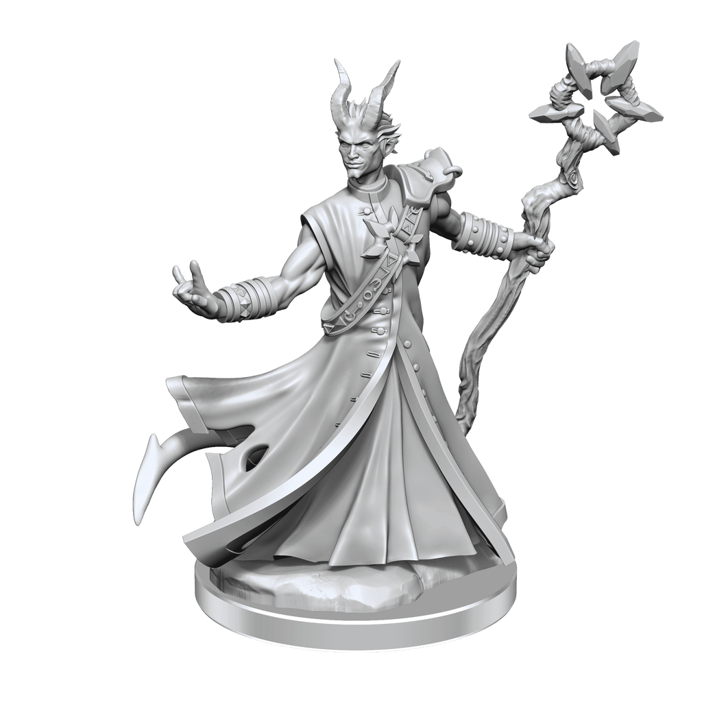 D&D: Frameworks - Tiefling Warlock Male - 