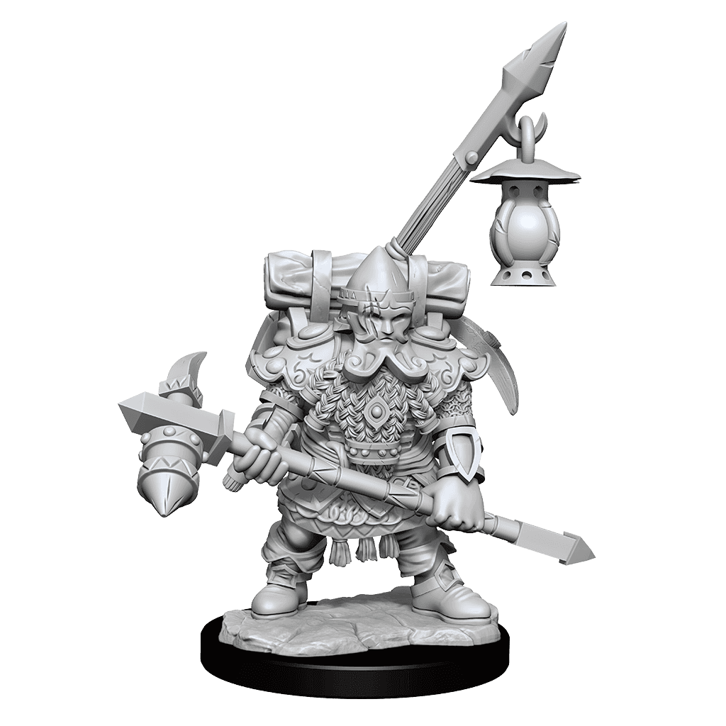 D&D: Frameworks - Dwarf Fighter Male - 