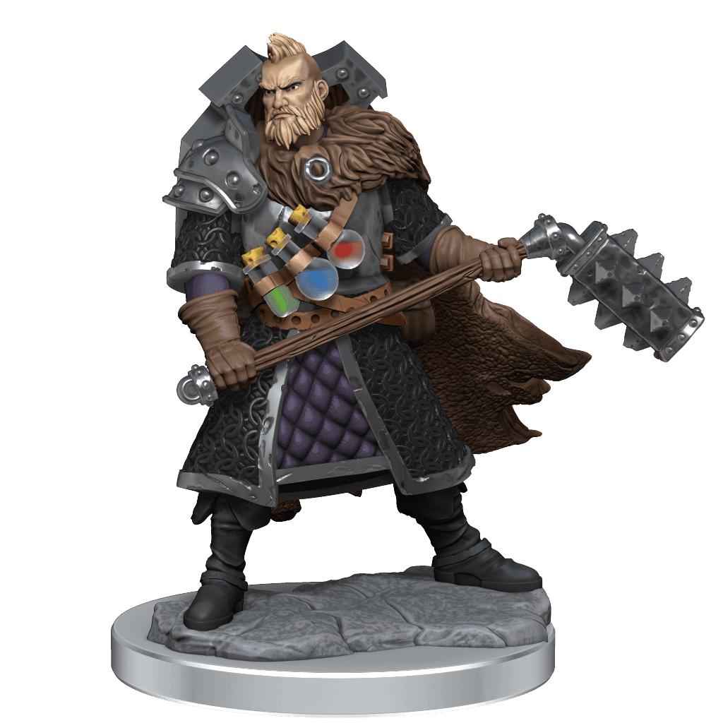 D&D: Frameworks - Human Fighter Male - 