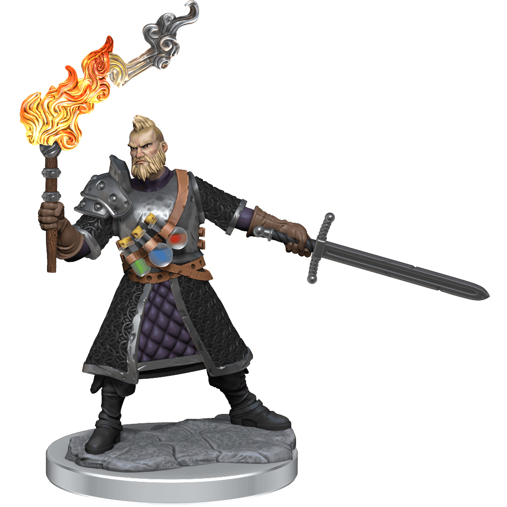 D&D: Frameworks - Human Fighter Male - 