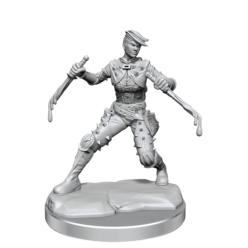 D&D: Frameworks - Human Rogue Female - 