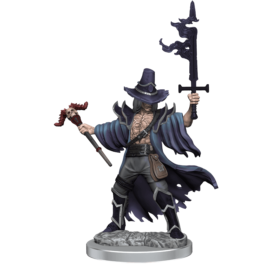 D&D: Frameworks - Human Warlock Male - 