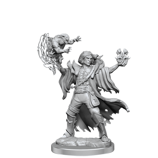 D&D: Frameworks - Human Warlock Male - 