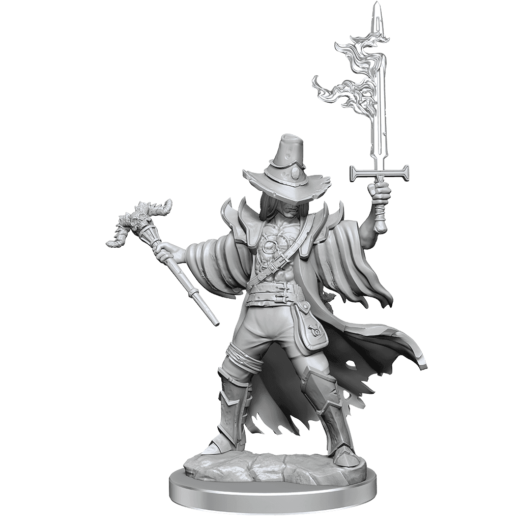 D&D: Frameworks - Human Warlock Male - 
