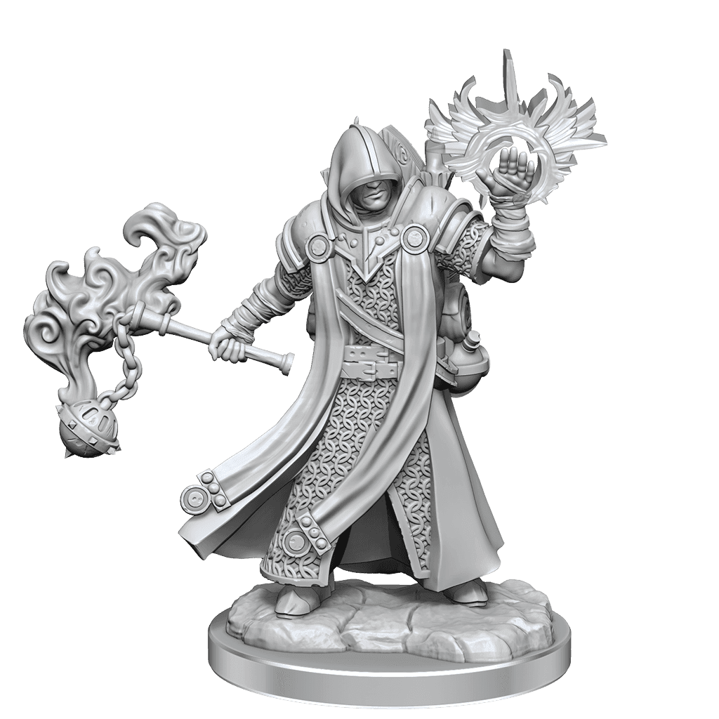 D&D: Frameworks - Human Cleric Male - 