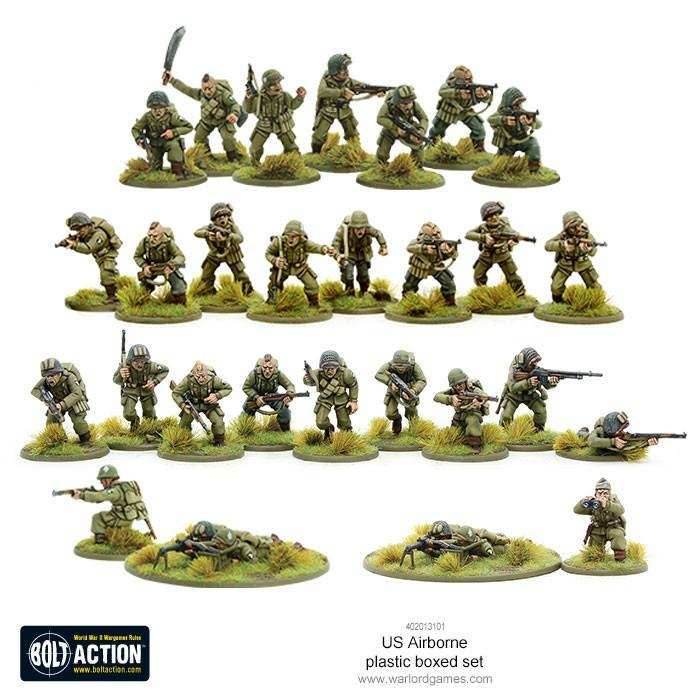 Bolt Action: US Airborne Late WWII US Paratroopers - 