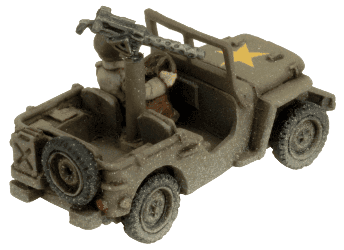 Flames of War: American Armored Rifle Company HQ (Mid War) - 