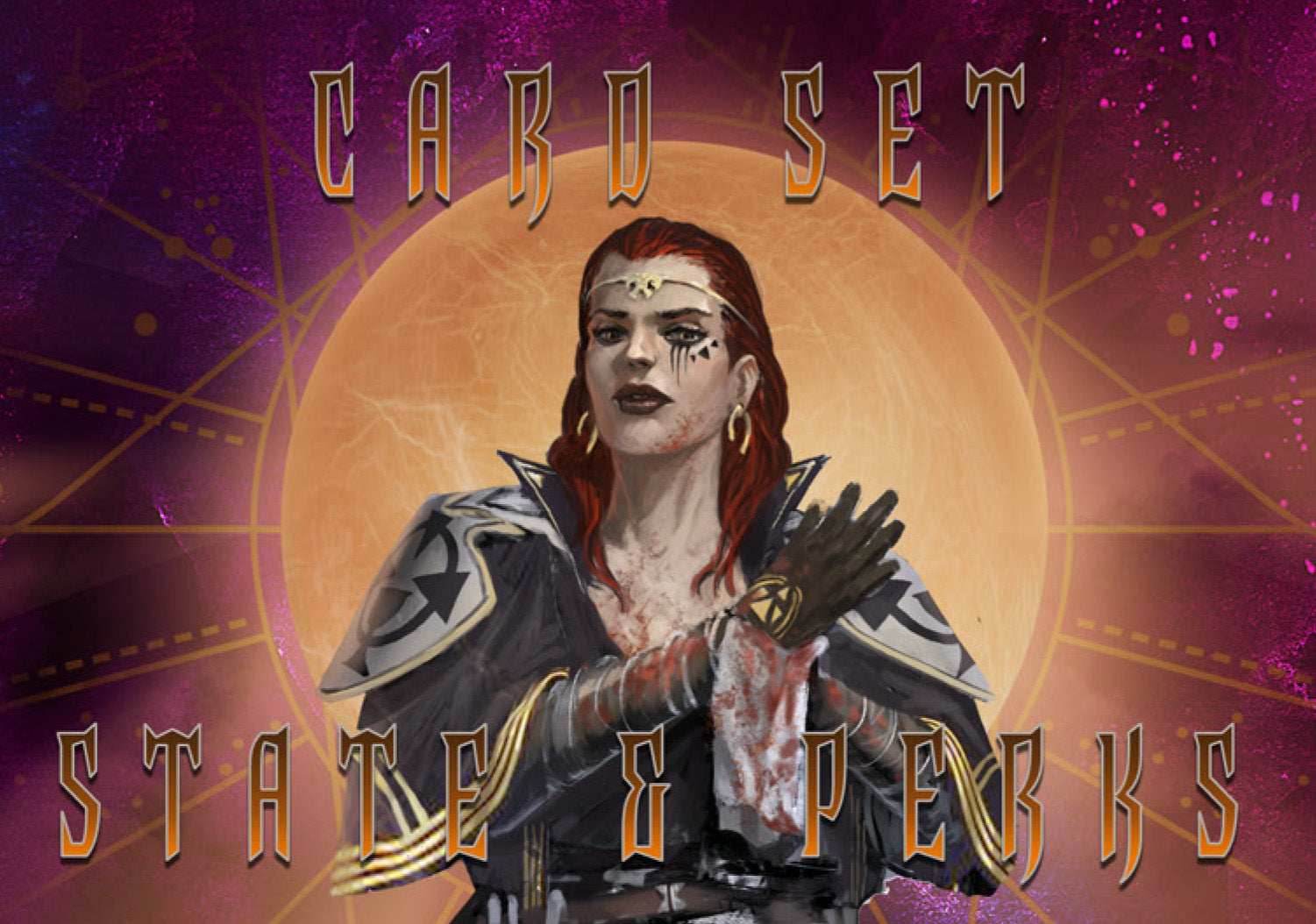 Fading Suns RPG: State & Perk Card Set - 