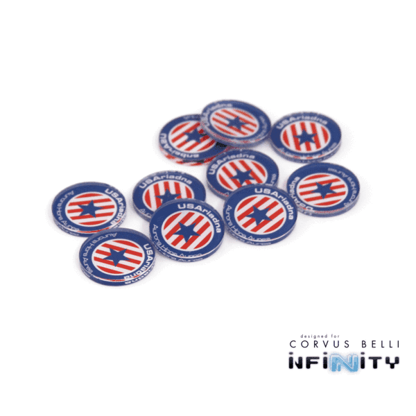 USAriadna Markers and Templates - USARF Full Color Faction Marker