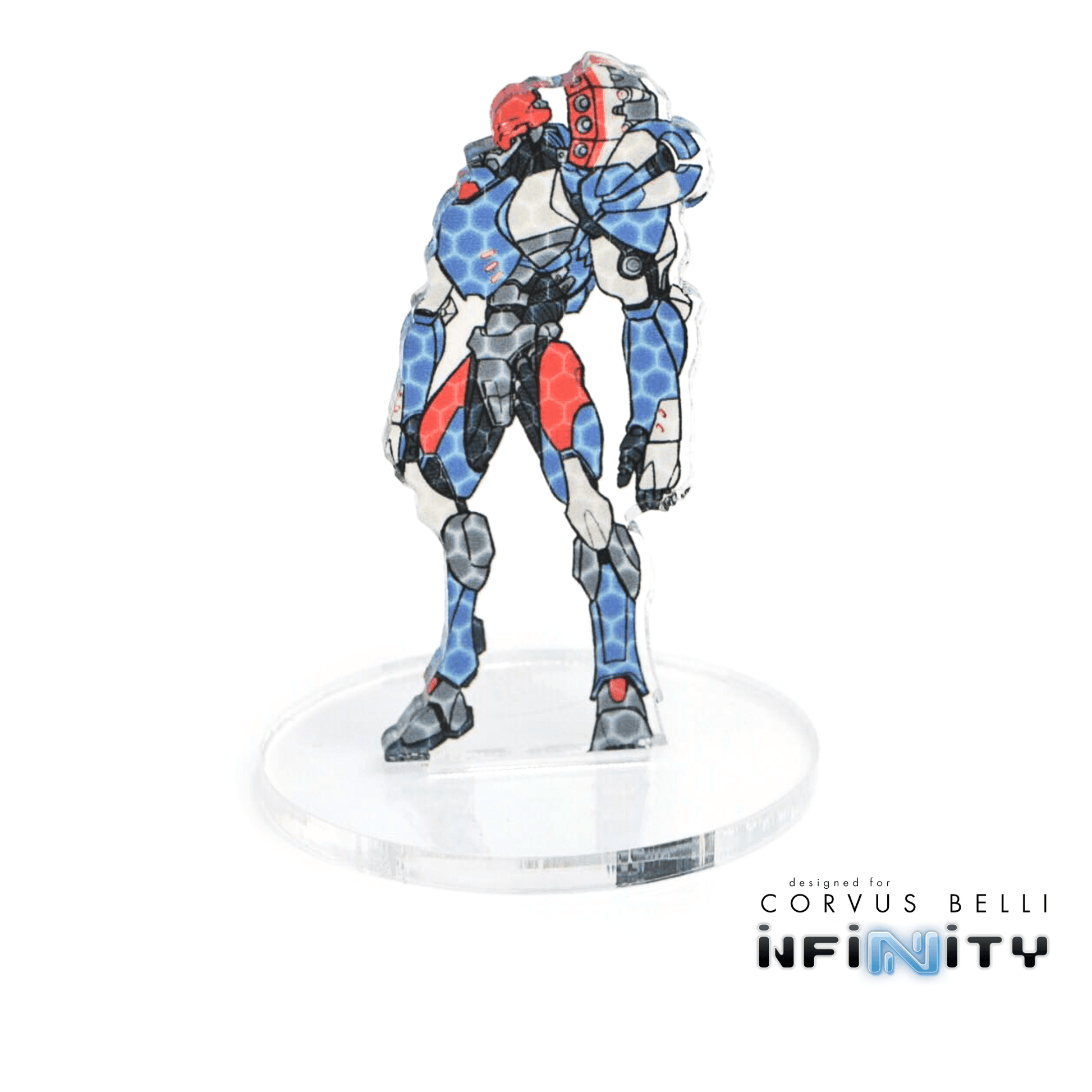 Infinity 3D Markers: Clausewitz Uhlans (40mm Camo -3) - K