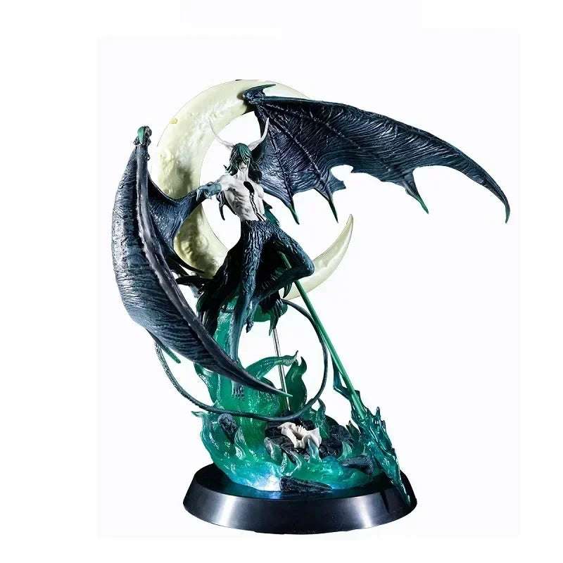 Ulquiorra Cifer Bleach Anime LED Figure, Released Form Segunda Etapa Arrancar Espada Action Figurine 40cm
