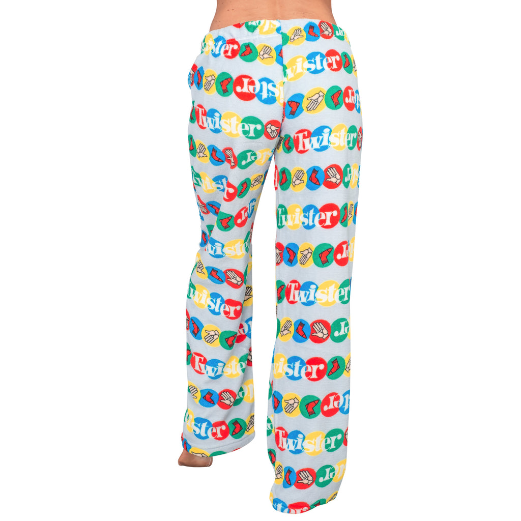 Underboss Twister Game All Over Print Plush Pajama Lounge Pants