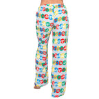 Underboss Twister Game All Over Print Plush Pajama Lounge Pants