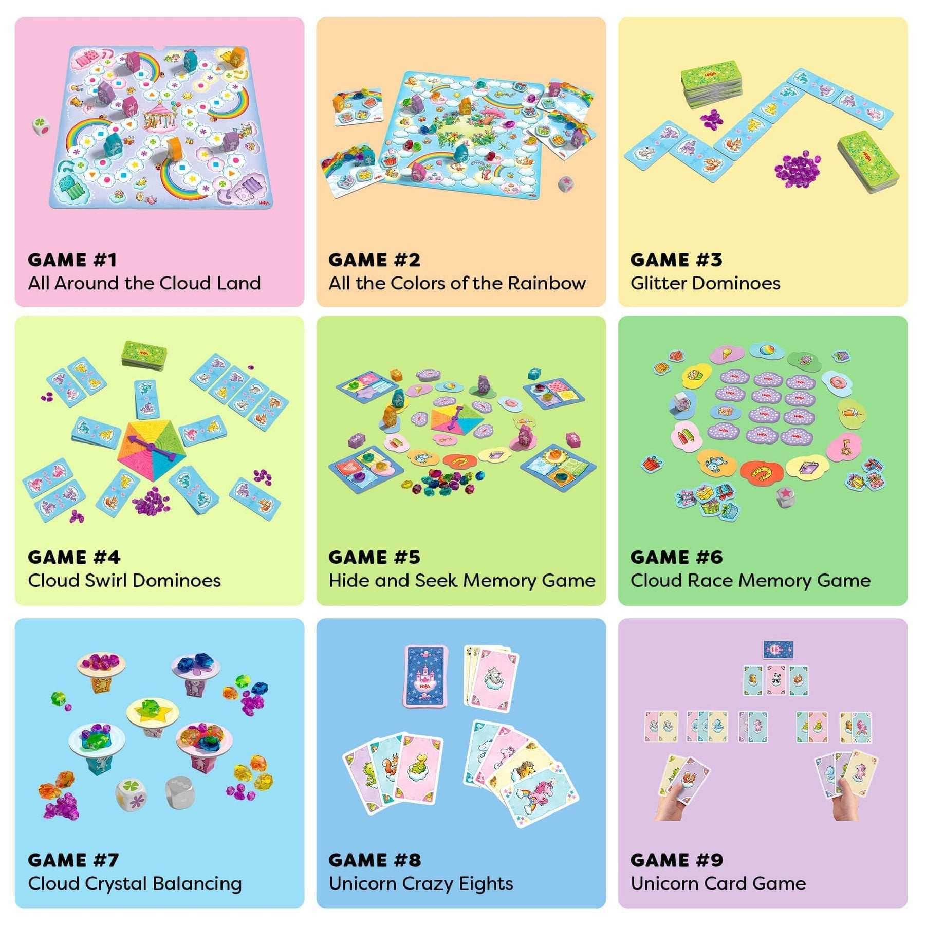 Unicorn Glitterluck - Game Collection - 