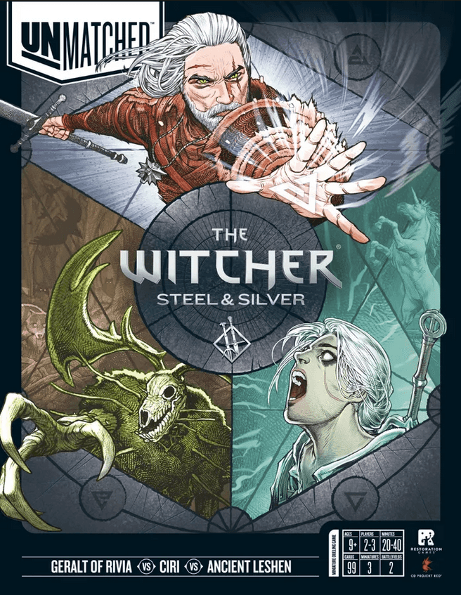 Unmatched: The Witcher – Steel and Silver - 