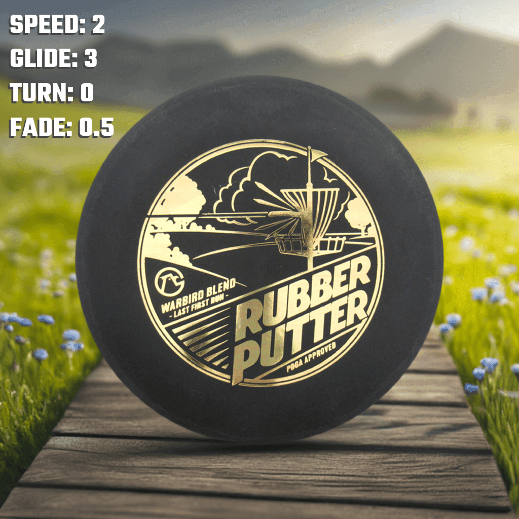 Lightning Limited Edition Last First Run Warbird Plastic Rubber Putter Golf Disc - 176-180g