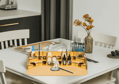 Painting Station Assembled - 34mm for GW, Citadel, Model Master, etc - 