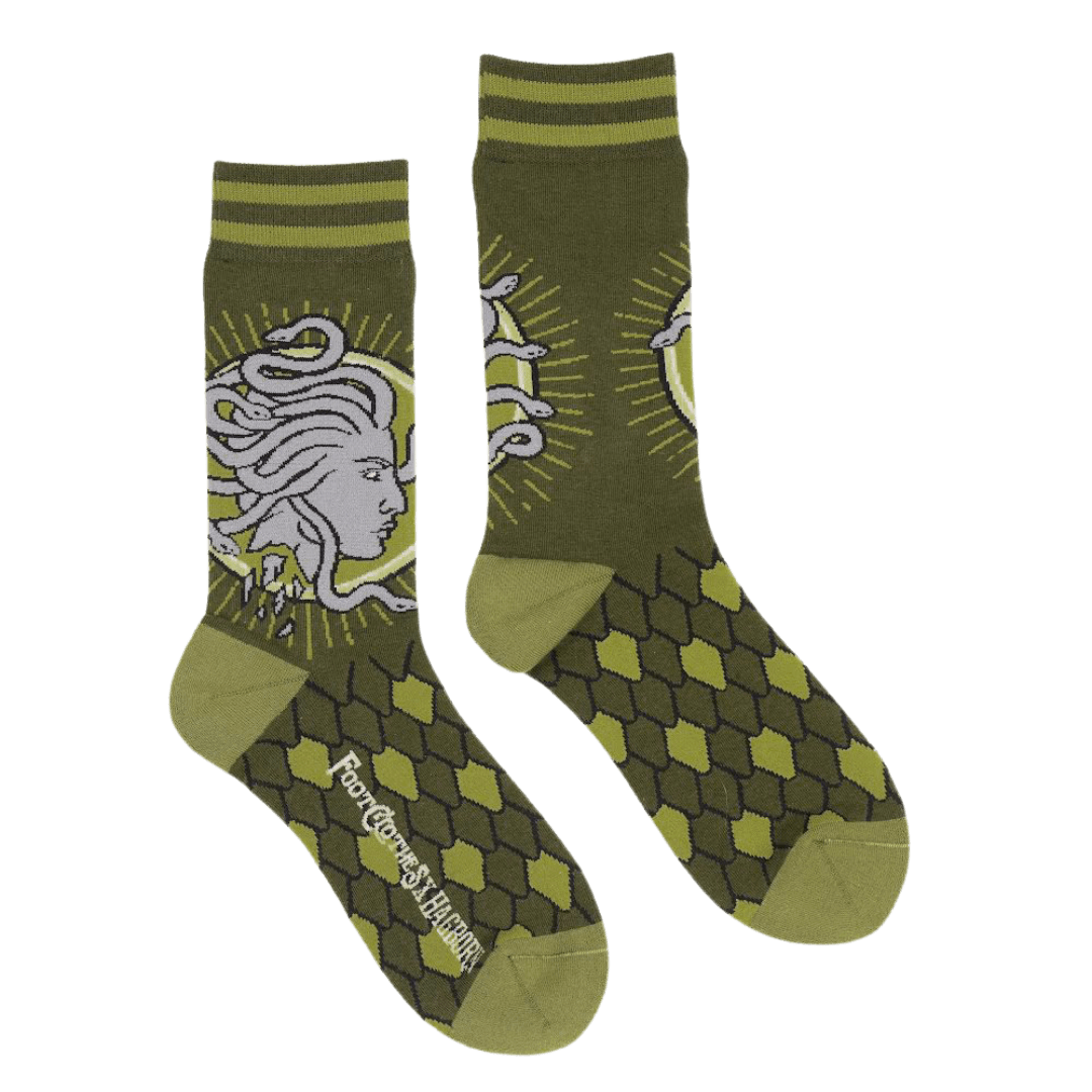 Medusa FootClothes x Hagborn Collab Crew Socks-0