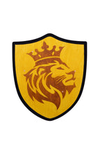 Handmade 18" Lion Heater Shield For Costume, Play or Wall Art