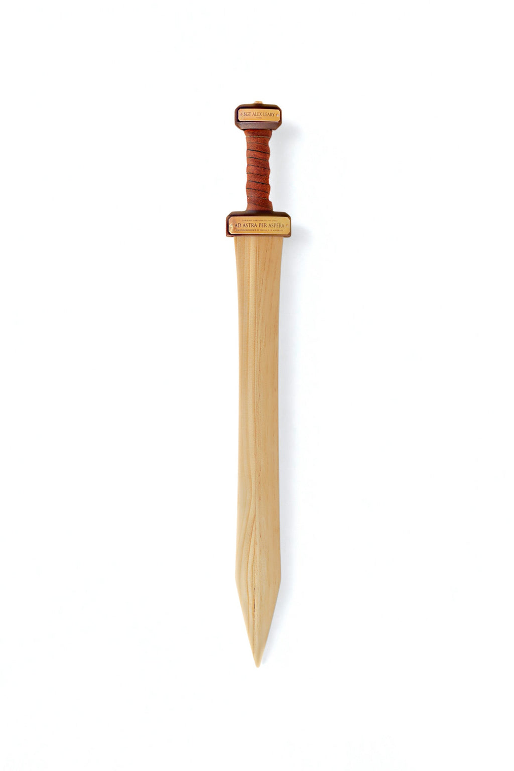 28" Custom Brass Plated Gladius Sword