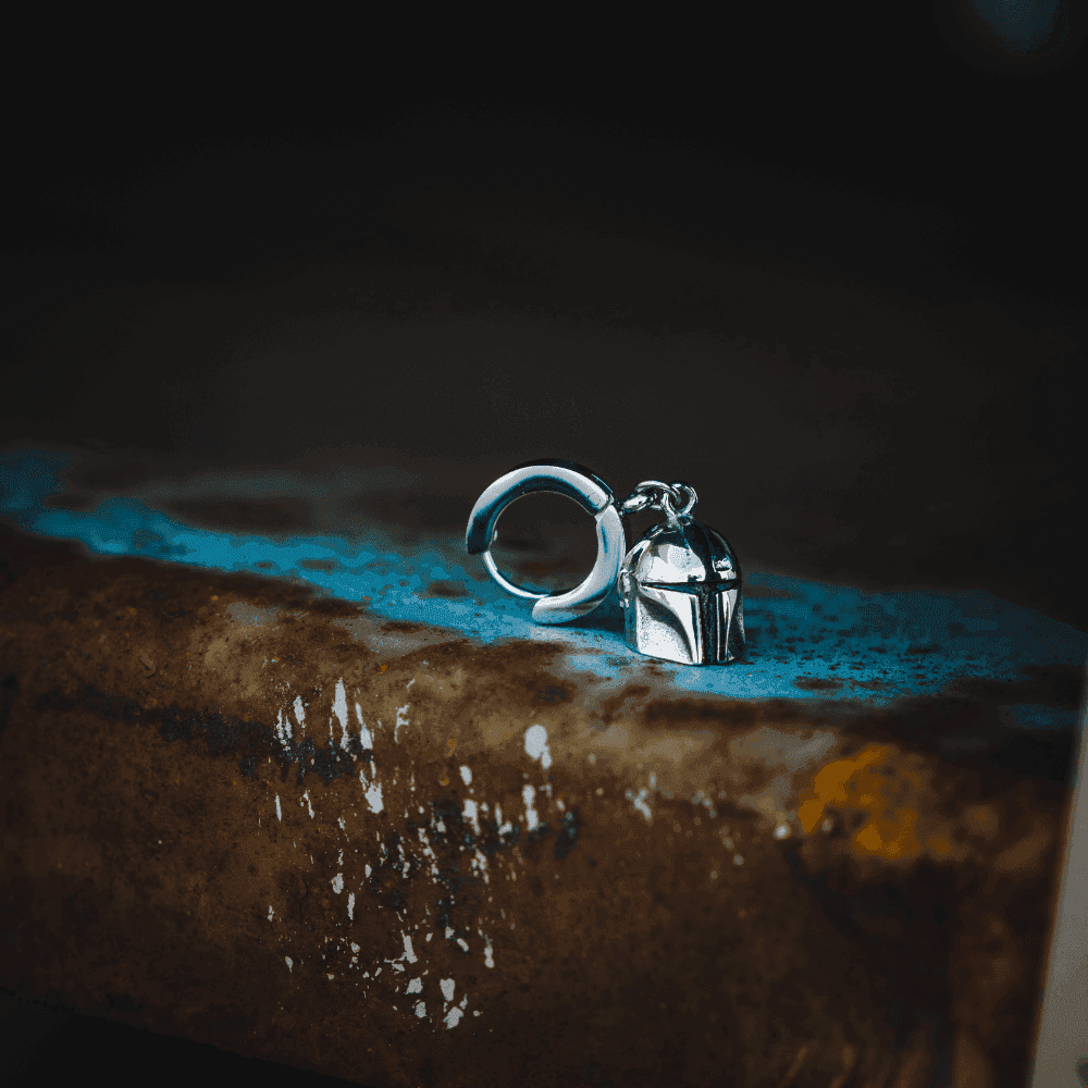 Star Wars™ Mando Earring - Chrome / Single