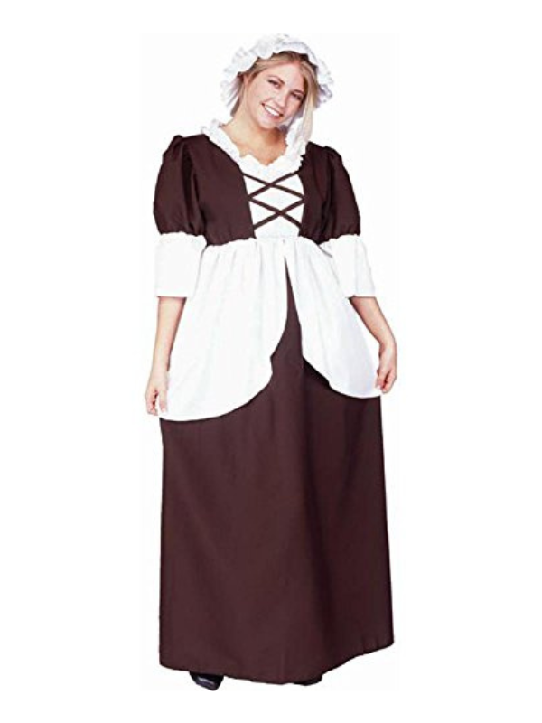 Adult Colonial Woman Costume