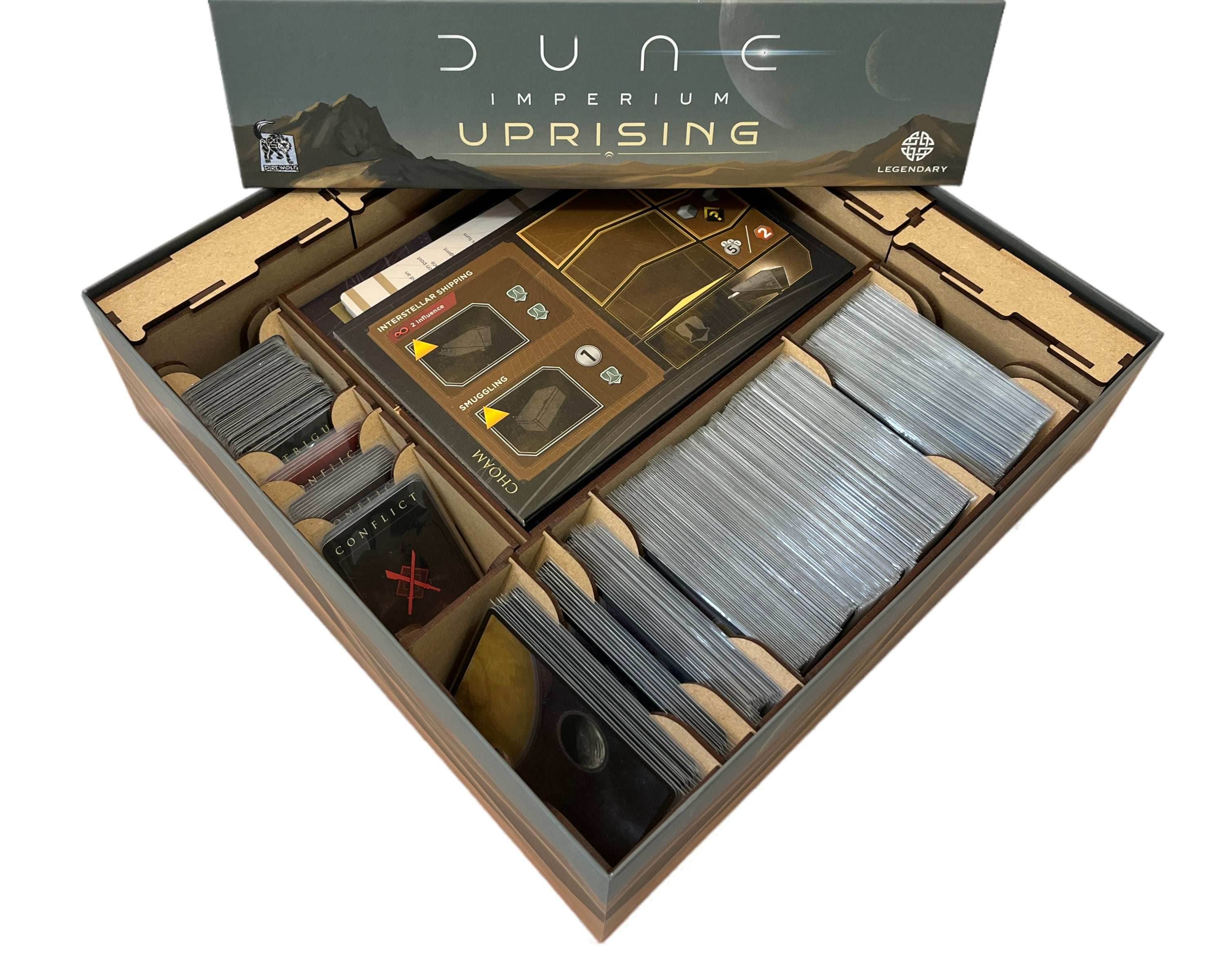 Dune Imperium Uprising Board Game Organizer Insert - 