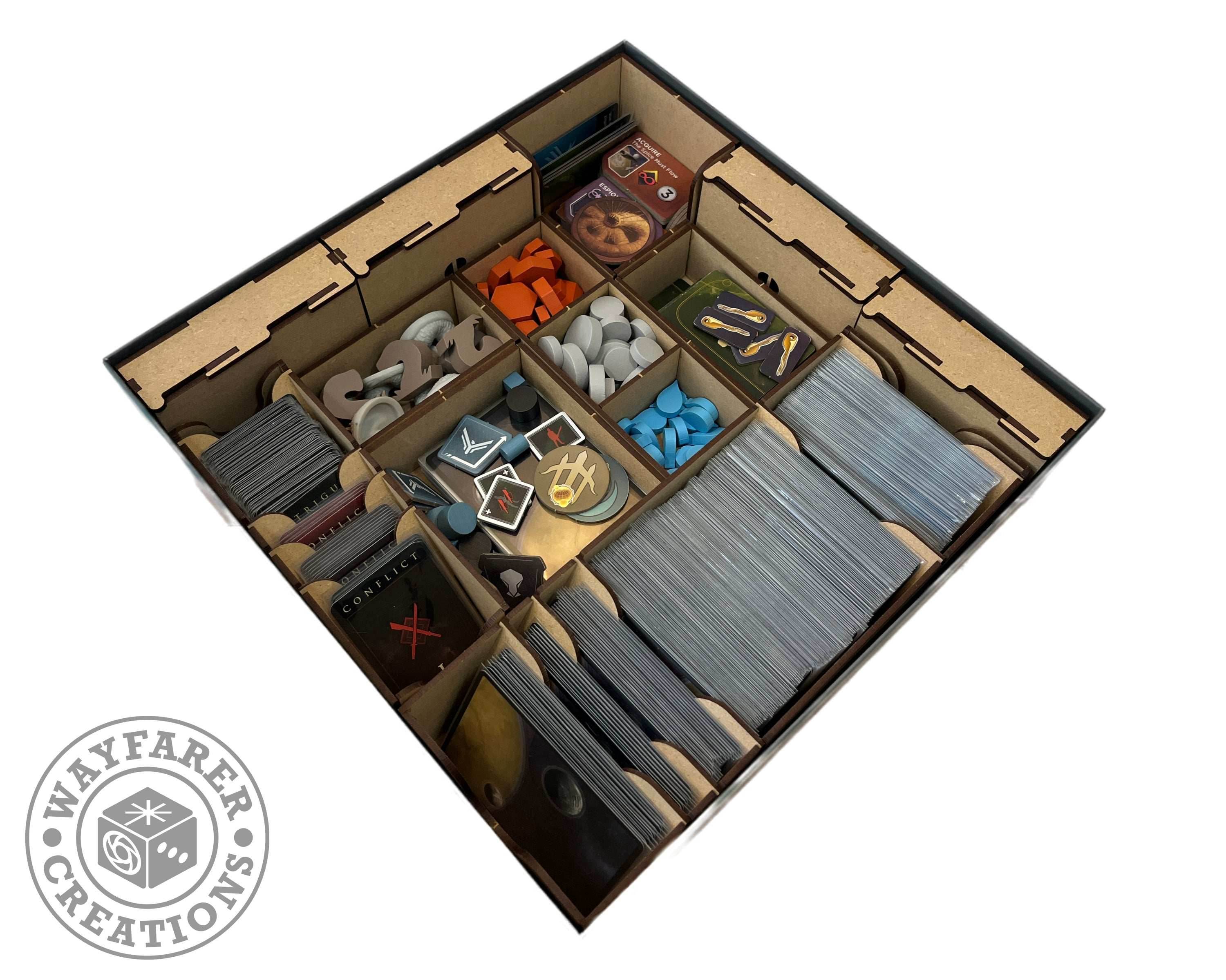 Dune Imperium Uprising Board Game Organizer Insert - 