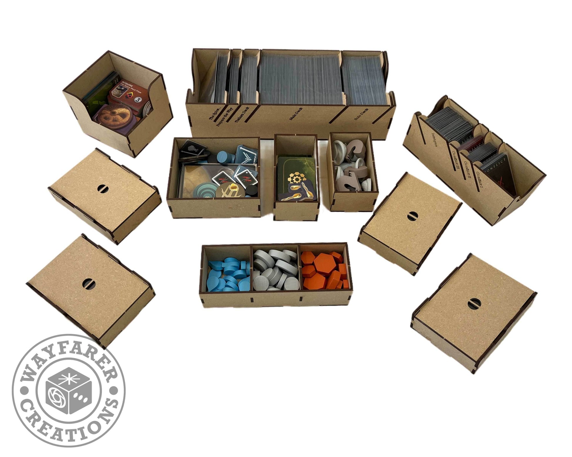 Dune Imperium Uprising Board Game Organizer Insert - 