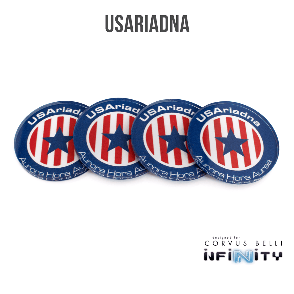 Infinity Faction Command Tokens - Aleph