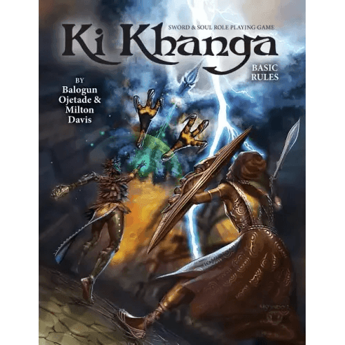 Ki Khanga Sword and Soul Role Playing Game: Basic Rules - Paperback - 