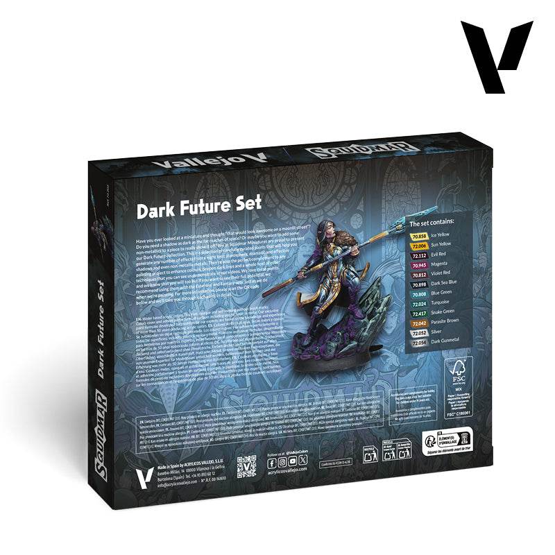 Licensed Paint Sets: Squidmar Miniatures - Dark Future Set - 