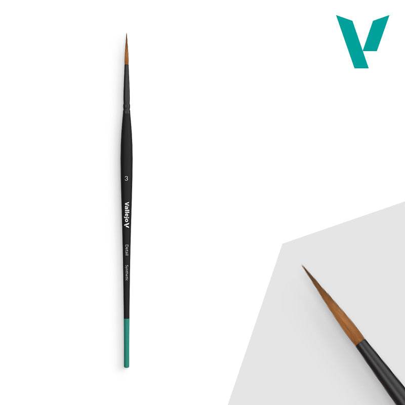 Hobby Brushes: Detail - Synthetic - Size 3 - 